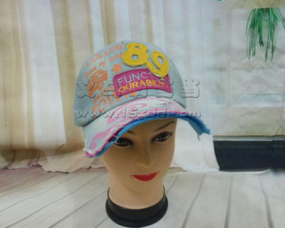 韩版潮牛仔棒球帽鸭舌帽 -防晒休闲帽子