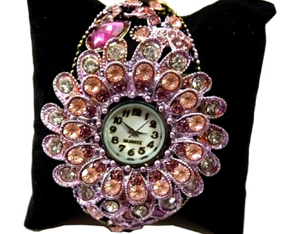 女式满钻满宝石时尚/钻表装饰女表/时装表/韩版/赠表盒