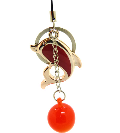 手机挂件 珍珠手机挂件 小海豚挂件 大环挂件-11