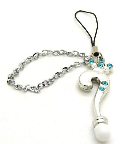  合金镶钻手机绳 明星手机链	