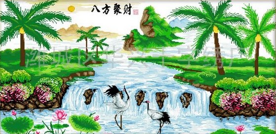 全网最低价八方聚财（印花）A33	