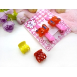 卡通鸭嘴夹边夹发卡边夹-长通鸭嘴夹十套装-29号	