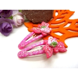 儿童发饰宝宝卡通鸭嘴夹边夹发卡边夹-长通对夹-15号	