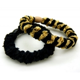 韩版古朴色毛毛虫皮筋 头绳发绳 时尚头饰发圈	