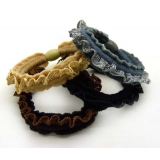 弹性持久耐用纯色基础打底发绳 头绳 发圈	