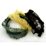 弹性持久耐用纯色基础打底发绳 头绳 发圈	