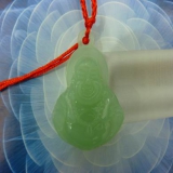 红绳玉佛（中）	