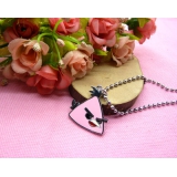 韩版时尚保色饰品 可爱百搭必备 -合金圆珠项链愤怒的小鸟项链