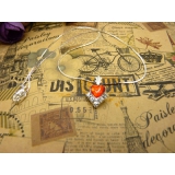 时尚锁骨水晶甜美吊坠首饰品配饰装饰女生	