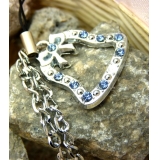 立体镶钻挂链 手机链 金属手机绳 手机装饰	