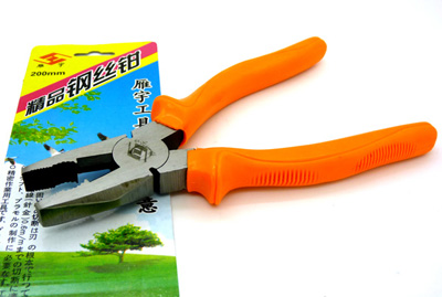 钢丝钳 平口钳 断线钳 电工钳 日用品 五金工具 -雁宇钳子	