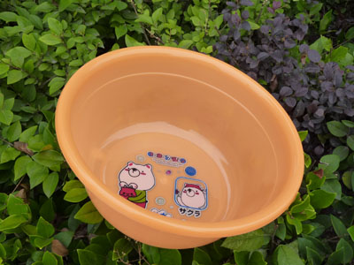 36cm塑料盆 脸盆 饭盆PP高级防摔--2040盆