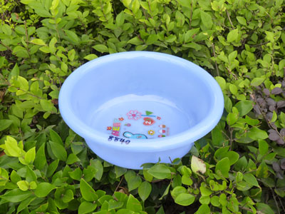 35.5cm塑料盆 脸盆 饭盆PP高级防摔--8840盆