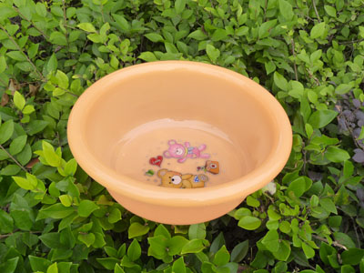 35.5cm塑料盆 脸盆 饭盆PP高级防摔--8840盆