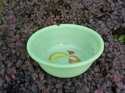 33cm塑料盆 脸盆 饭盆PP高级防摔--303盆	