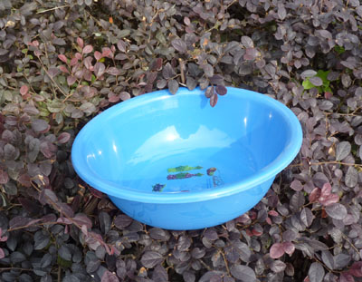 32cm家居清洁塑料脸盆 洗手盆洗衣盆 学生盆--035永春磨砂盆（035彩盆永春）