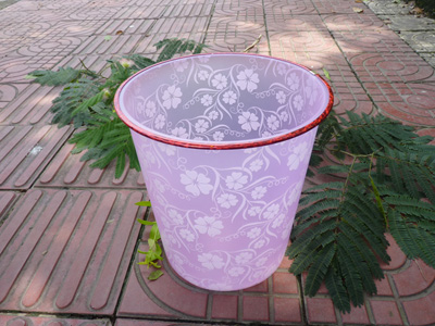 创意家用收纳桶 客厅厨房卫生间无盖大号垃圾桶 -403闪光垃圾桶	