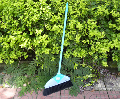 不锈钢大扫把软毛除灰尘扫把 木地板塑料扫帚 -8802扫把	