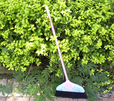 不锈钢大扫把软毛除灰尘扫把 木地板塑料扫帚 -8802扫把	