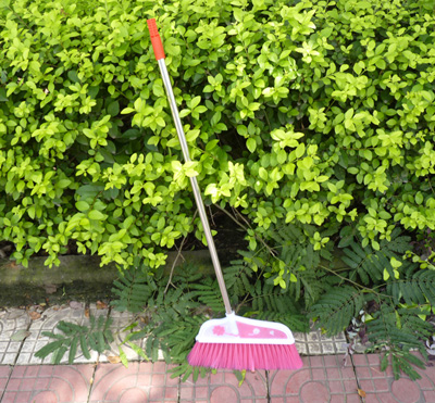 大扫把软毛除灰尘扫把 高档长把家居扫把 -8812个性化鲸鱼扫把