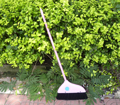 单扫帚大扫把单扫簸箕不锈钢扫 -8809扫把