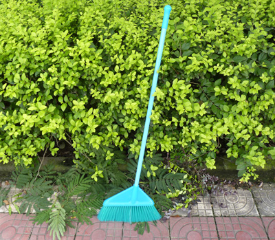 塑料扫帚塑料扫把 长扫把不锈钢软毛扫把 -0013扫把	