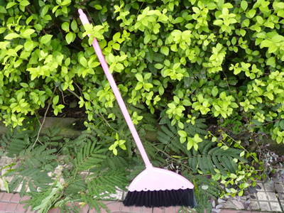 铁杆防静电塑料扫把 家用地板笤帚 -8808扫把