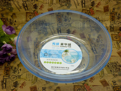 时尚亮丽耐用 传盛豪华耐摔塑料盆306	