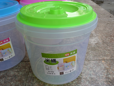 厨房塑料防蛀储米箱米缸米桶 面粉桶 收纳桶多用桶	