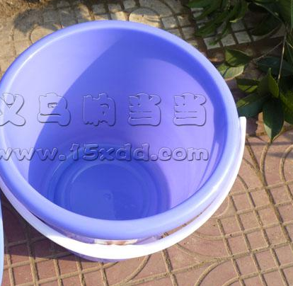 塑料圆塑料桶 储水桶提水桶 -防摔水桶（无盖）813