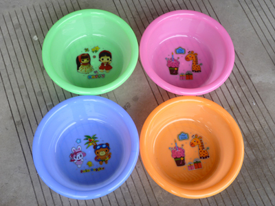 塑料洗脸盆洗衣盆泡脚盆-防摔盆8840