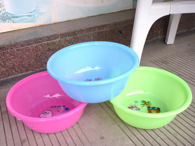 塑料洗脸盆洗衣盆泡脚盆-防摔盆304