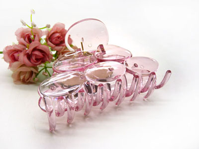 进口塑料大爪发夹多齿头夹马尾发夹发饰-9041