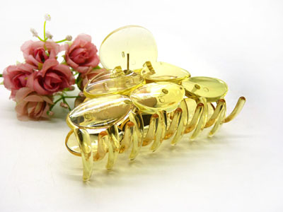 进口塑料大爪发夹多齿头夹马尾发夹发饰-9041