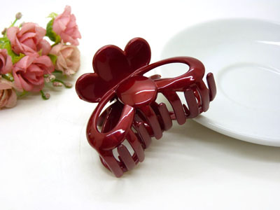 进口塑料大爪发夹多齿头夹马尾发夹发饰-8105