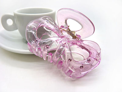 进口塑料大爪发夹多齿头夹马尾发夹发饰-9331