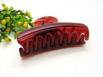 进口塑料大爪发夹多齿头夹马尾发夹发饰-9116