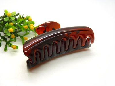 进口塑料大爪发夹多齿头夹马尾发夹发饰-9116