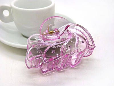 进口塑料大爪发夹多齿头夹马尾发夹发饰-9058