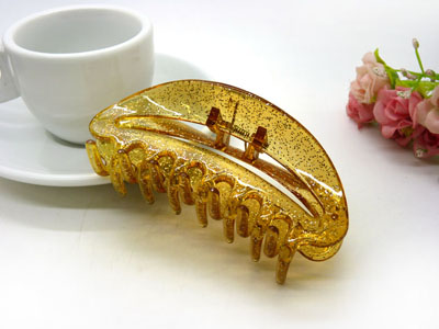 进口塑料大爪发夹多齿头夹马尾发夹发饰-9126