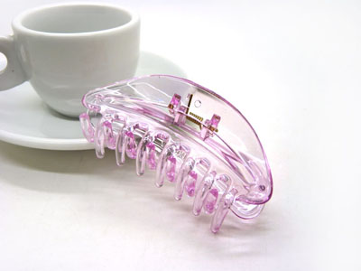 进口塑料大爪发夹多齿头夹马尾发夹发饰-9125