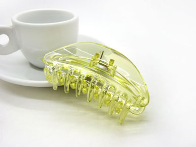 进口塑料大爪发夹多齿头夹马尾发夹发饰-9125