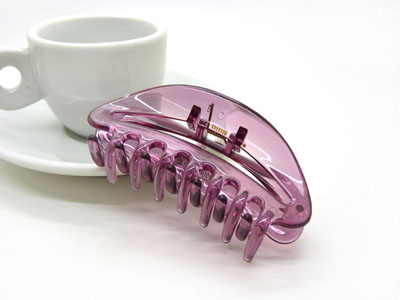 进口塑料大爪发夹多齿头夹马尾发夹发饰-9125