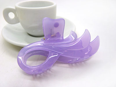 进口塑料大爪发夹多齿头夹马尾发夹发饰-8133