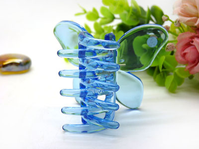 韩国蝴蝶女盘发卡子 发爪 顶夹饰品批发-9182