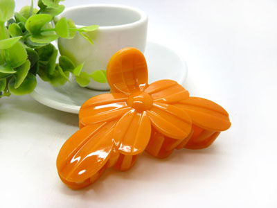 进口塑料大爪发夹多齿头夹马尾发夹发饰-9343