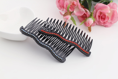 韩式发插饰品	水钻发梳 头饰韩国进口 发饰正品 刘海插梳