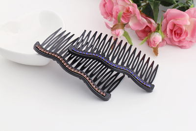 韩式发插饰品	水钻发梳 头饰韩国进口 发饰正品 刘海插梳