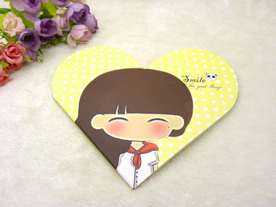 笔记本记事本日记本 爱心小本子 心形-桃心本XN-36001