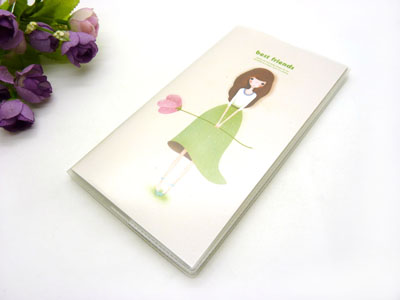 中国梦线圈本子 学生可爱笔记本日记本-48K胶套本(最好的朋友)WG-4824